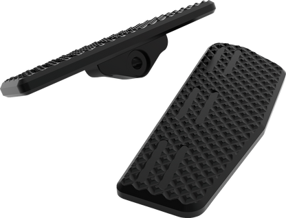 LA CHOPPERS Mini Floorboards - Driver - Black LA-P101-01B
