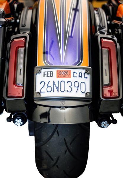 KODLIN USA Mount Kit - License Plate - Cureved - Black KUS20102