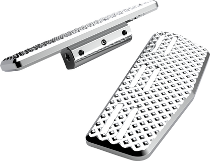 LA CHOPPERS Mini Floorboards - Passenger - Chrome LA-P101-03C