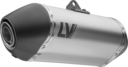 LEOVINCE LV-14 Slip-On Muffler - Stainless Steel - Tenere 700 15609U