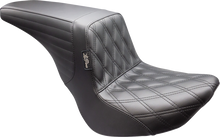 LE PERA Kickflip Up Front Seat - Double Diamond - Black - FL/FX '18-'25 LYU-590DD