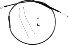 MAGNUM SHIELDING Redesigned Polished KARBONFIBR Clutch Cable - 74-11/16" 7210-74