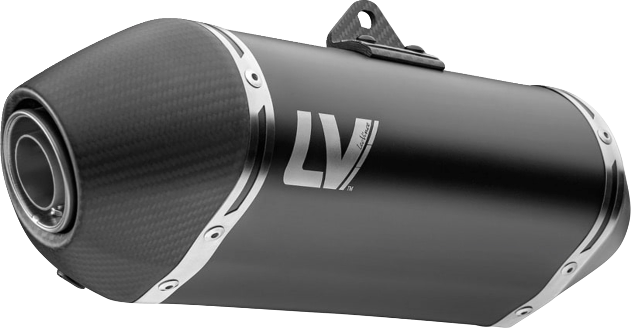 LEOVINCE LV-14 Slip-On Muffler - Black Edition - Tenere 700 15609BU