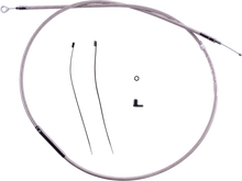 MAGNUM SHIELDING Redesigned Polished Stainless Clutch Cable - 74-11/16" 5210-74