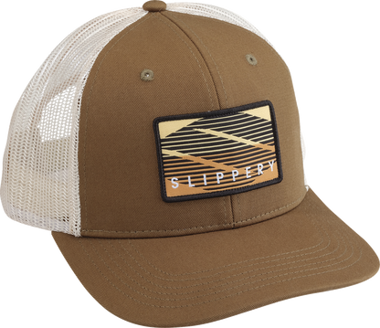 SLIPPERY Vintage Hat - Chocolate/Birch 2501-4499
