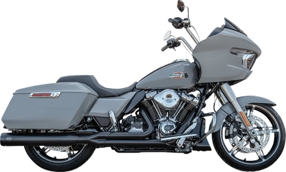 S&S CYCLE 2-into-1 GNX Exhaust System - Race Only - Guardian Black - Touring 550-1167