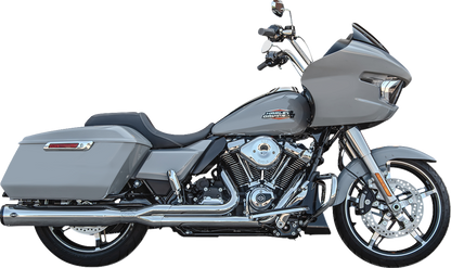 S&S CYCLE 2-into-1 GNX Exhaust System - Race Only - Chrome - Touring 550-1168