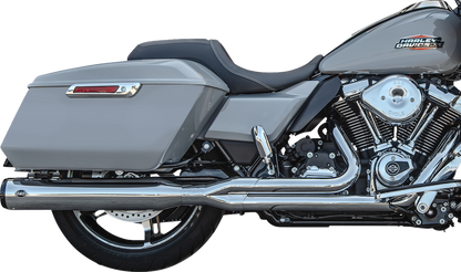 S&S CYCLE 2-into-1 GNX Exhaust System - Race Only - Chrome - Touring 550-1168