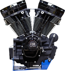 S&S CYCLE MK136 Engine - 550G Camshaft - Oil Cooled - M8 Softail 310-1295
