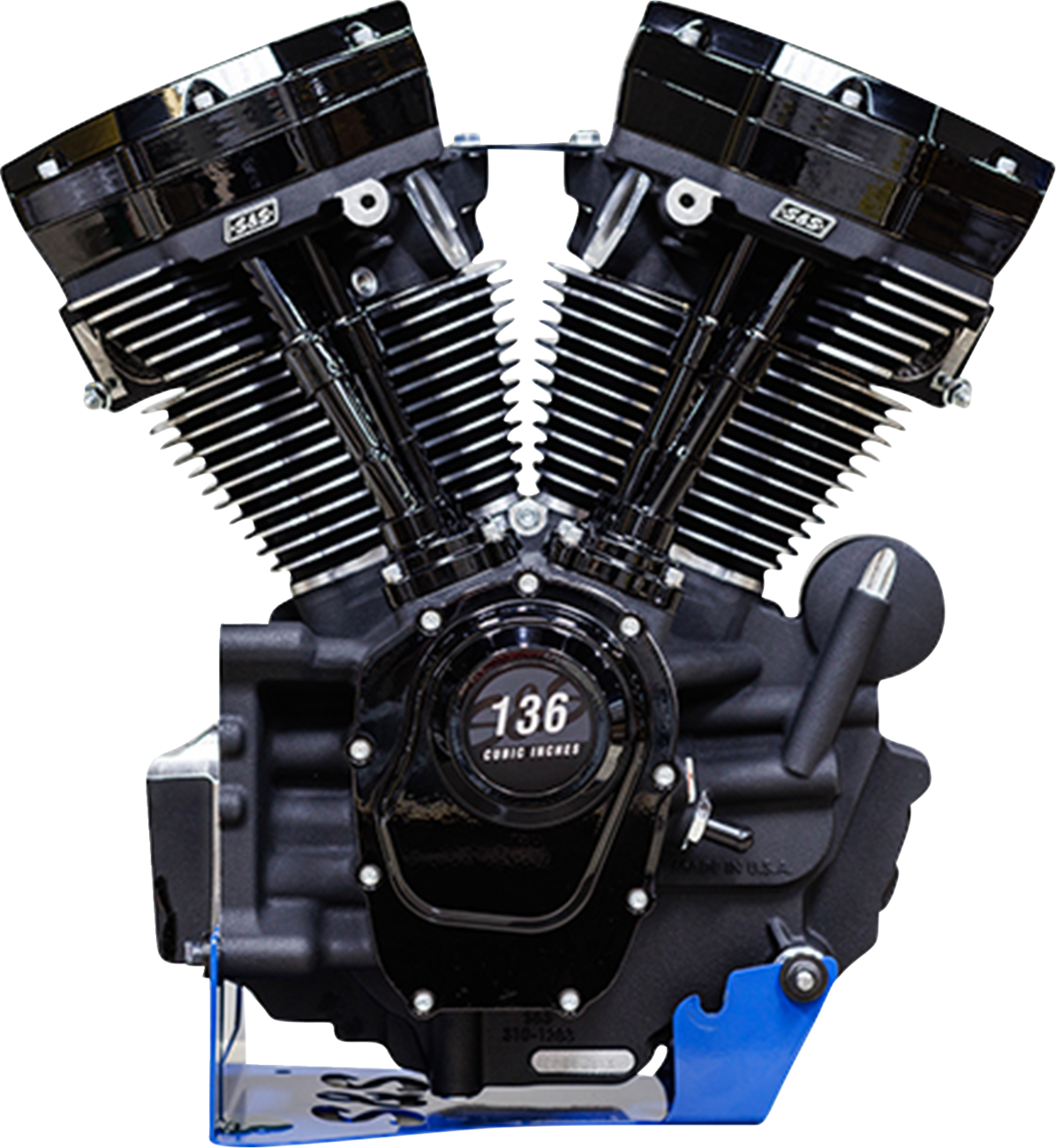 S&S CYCLE MK136 Engine - 475G Camshaft - Oil Cooled - M8 Softail 310-1296