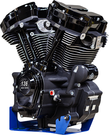 S&S CYCLE MK136 Engine - 550G Camshaft - Oil Cooled - M8 Softail 310-1295