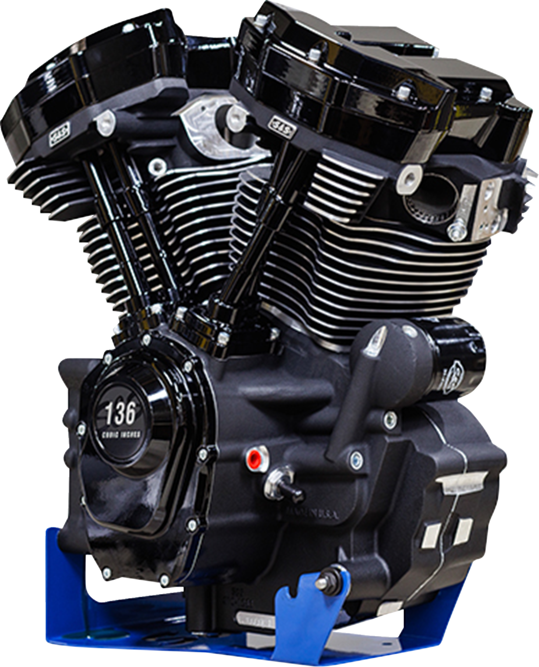S&S CYCLE MK136 Engine - 475G Camshaft - Oil Cooled - M8 Softail 310-1296