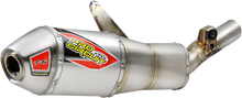 PRO CIRCUIT T-6 Slip-On Muffler - Stainless Steel - Honda 450 0112145A