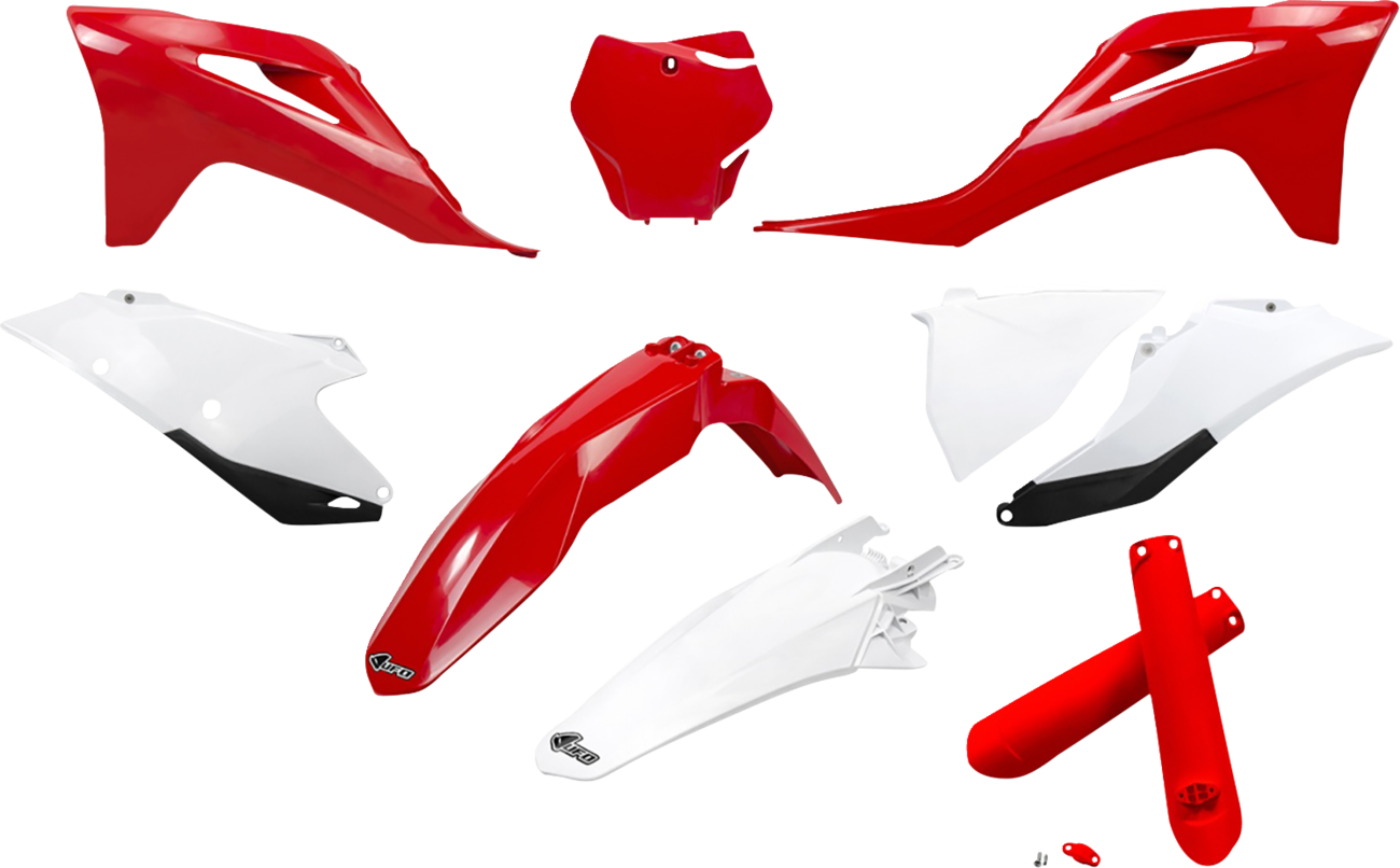 UFO Body Kit - '21-'22 OEM Red/White/Black - Gas Gas - EX '21-'23 GGKIT702F@999