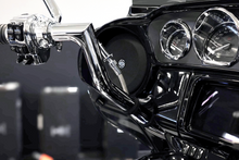 FAT BAGGERS INC. EZ Install Kit - 14" Handlebars - Upper Clutch - Braided Stainless Steel/Chrome 149914-C
