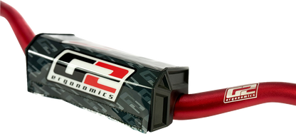G2 ERGONOMICS CORP. Slicer Pre-Tapped Handlebar - Low - Red 80-3010