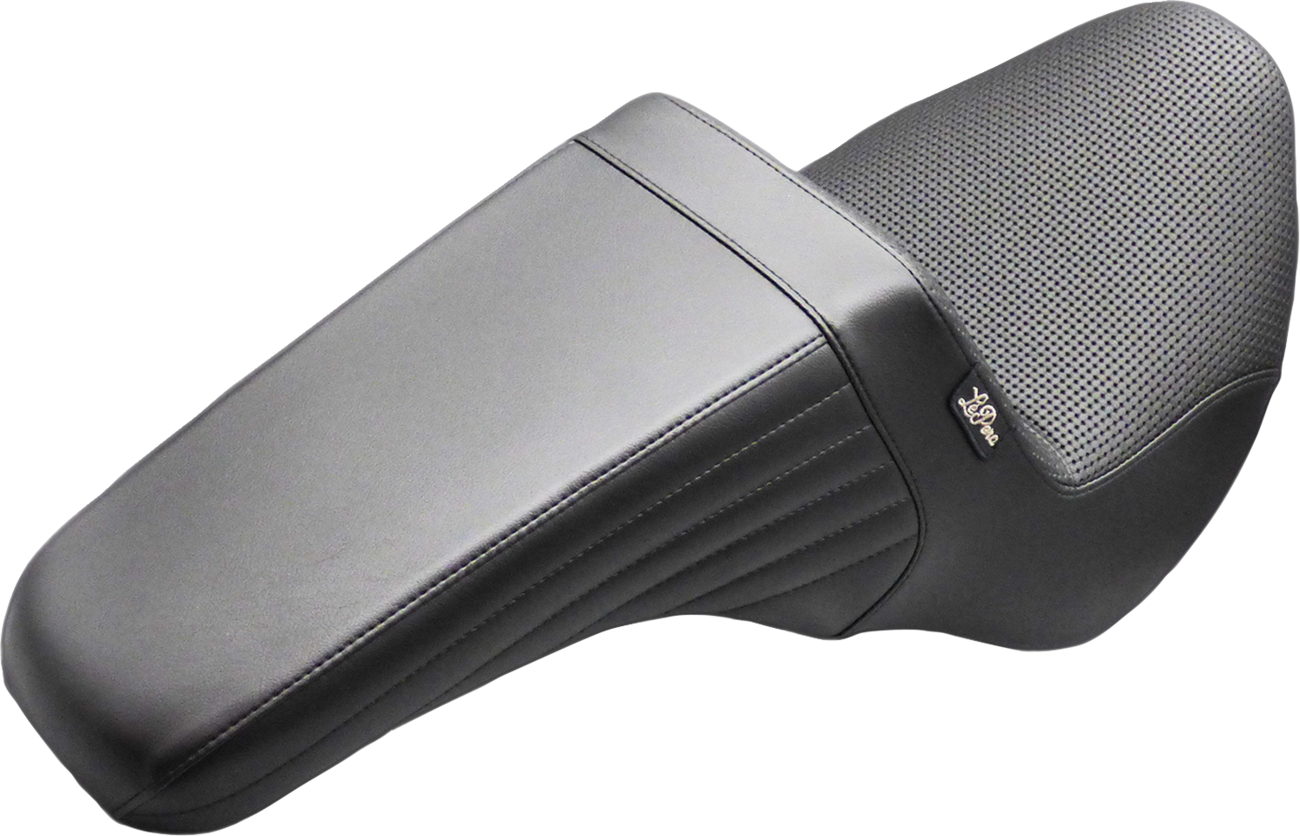 LE PERA Kickflip Up Front Seat - Basketweave - Black - FL/FX '18-'25 LYU-590BW