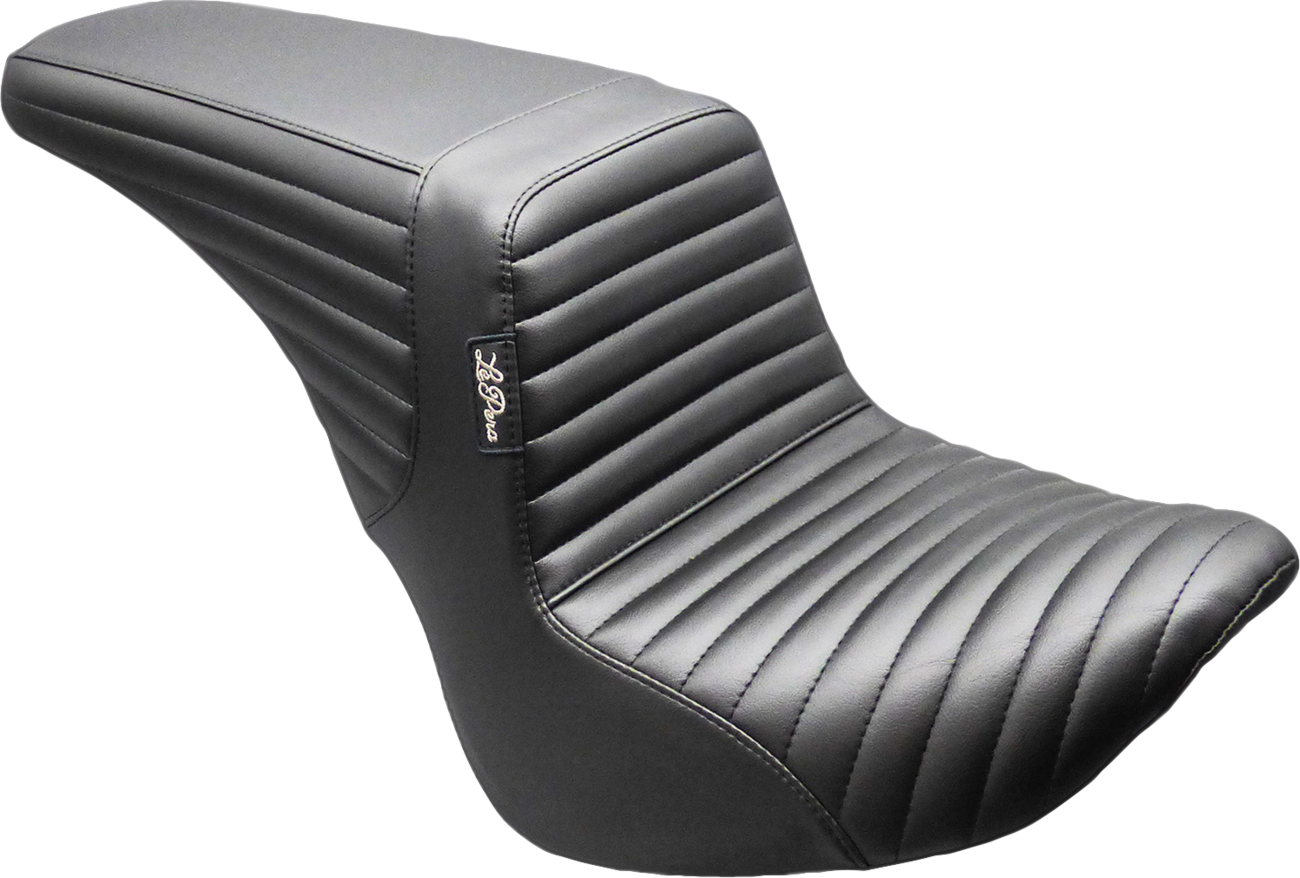 LE PERA Kickflip Up Front Seat - Pleated - Black - FL/FX '18-'25 LYU-590PT