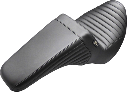 LE PERA Kickflip Up Front Seat - Pleated - Black - FL/FX '18-'25 LYU-590PT