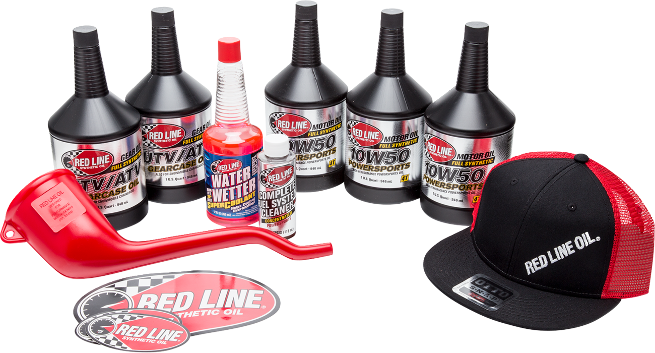 RED LINE SYNTHETIC OIL UTV/ATV Powerpack - 10W50 90220