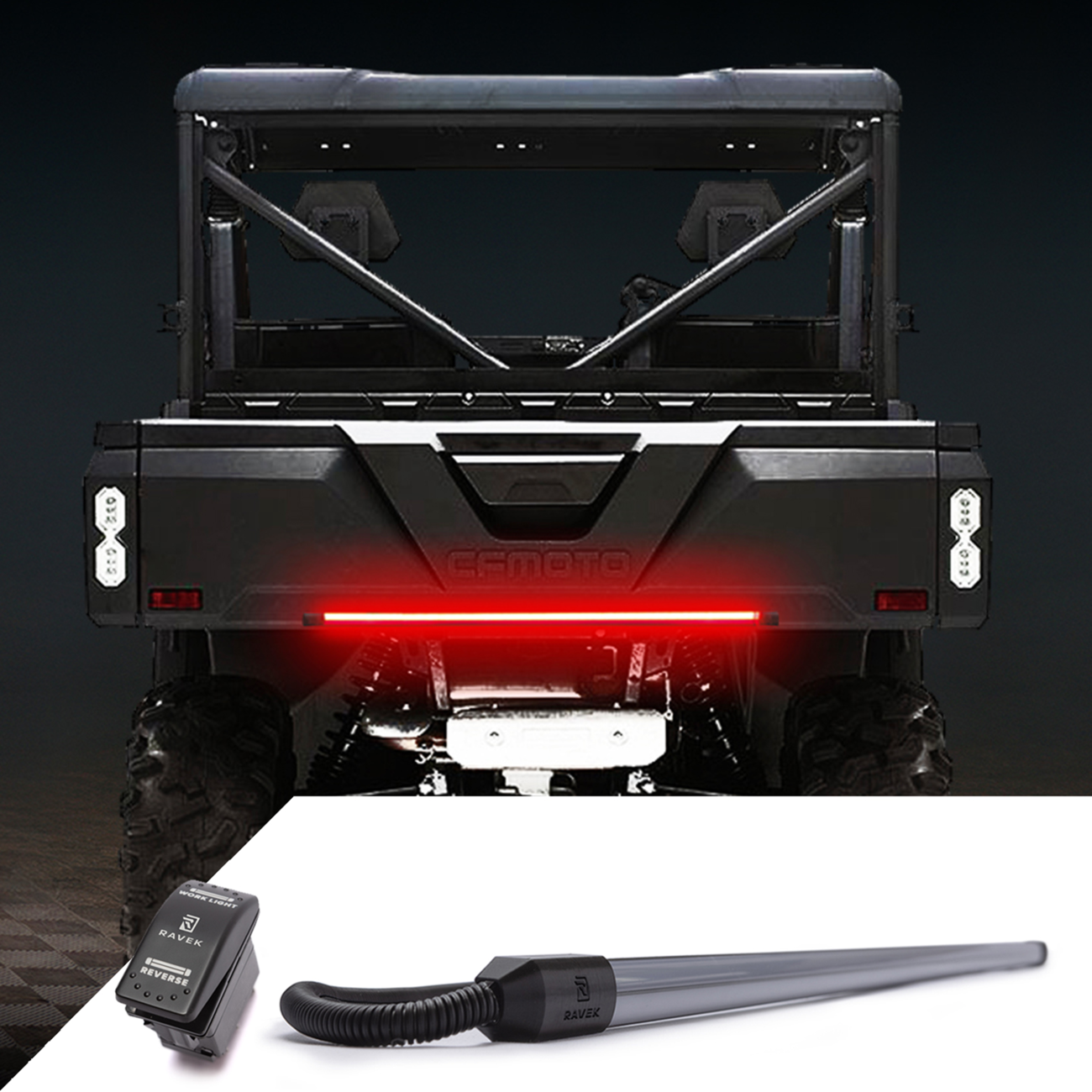RAVEK Multi-Function Taillight - CF Moto U10 68-1004