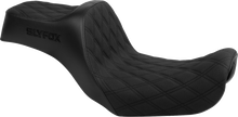 SLYFOX High Noon Seat - Double Diamond - Black Logo - Black Stitch - FXD/FLD '06-'17 4694C-SlyFox