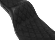 SLYFOX High Noon Seat - Double Diamond - Black Logo - Black Stitch - FXD/FLD '06-'17 4694C-SlyFox