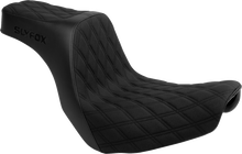 SLYFOX High Noon Seat - Double Diamond - Black Logo - Black Stitch - FL/FX '18-'25 4701C-SlyFox