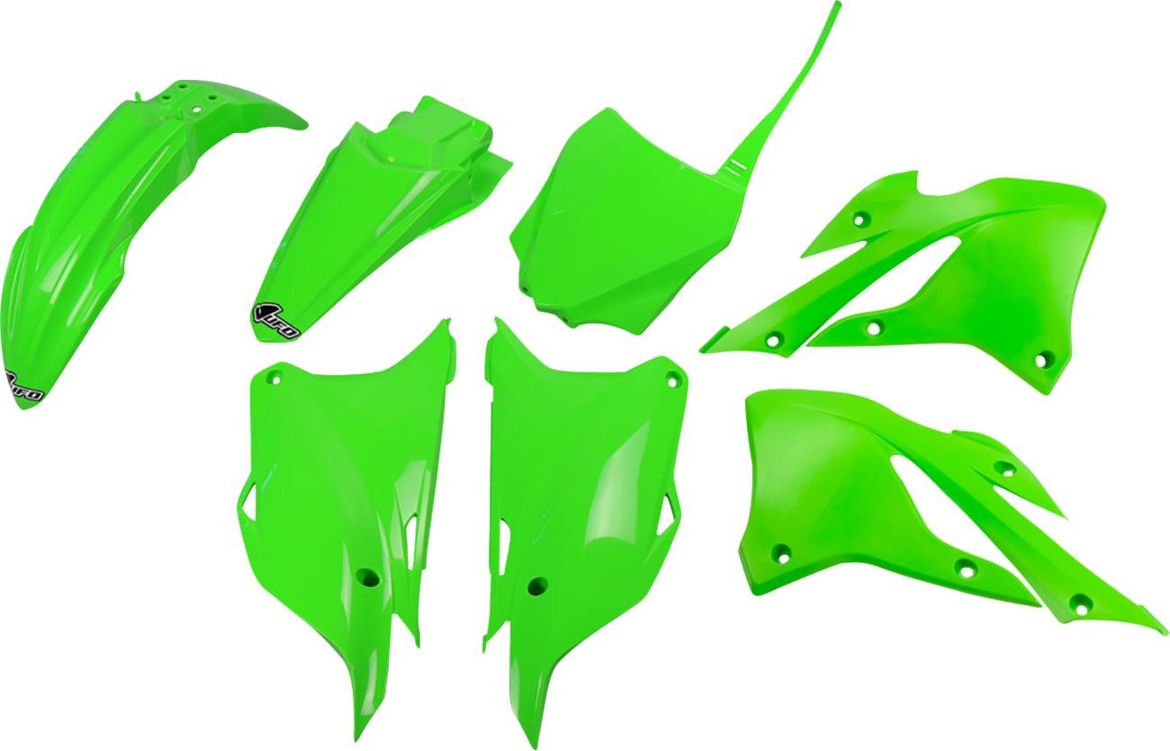 UFO Body Kit - OEM Green - Kawasaki - KX KAKIT229@026