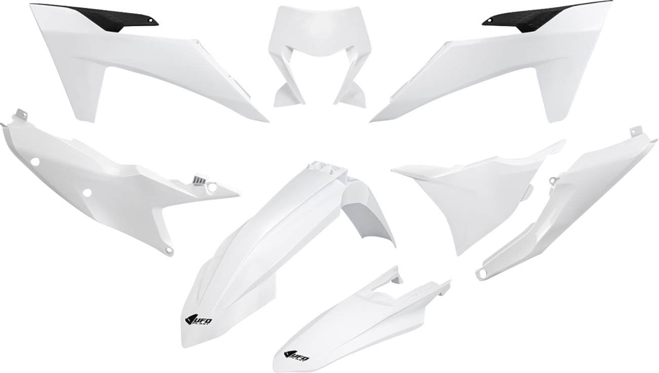 UFO Body Kit - White/Black - KTM - SX '25-'26 KTKIT535@042
