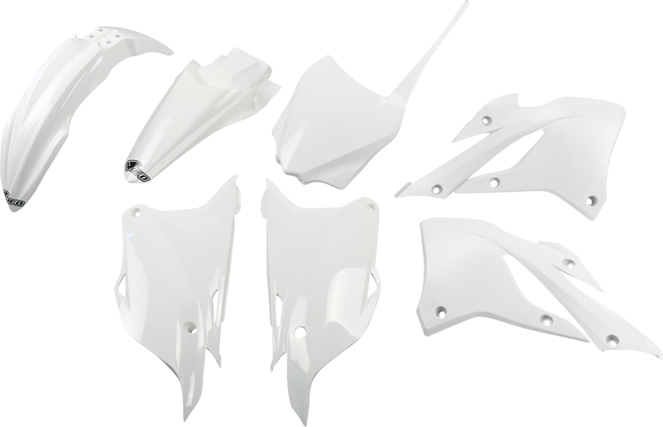 UFO Body Kit - White - Kawasaki - KX KAKIT229@047