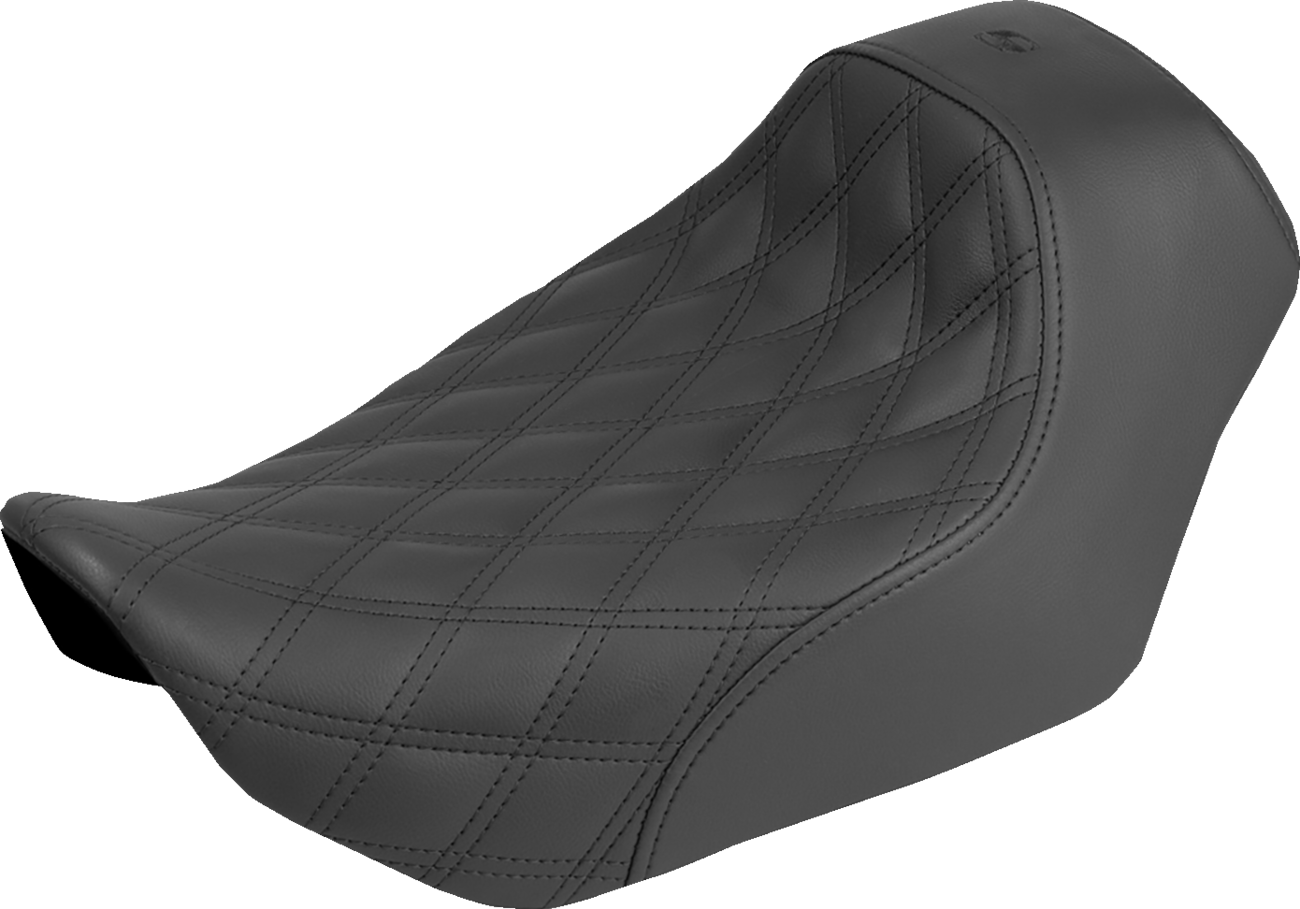 SADDLEMEN Renegade™ Solo Seat - Lattice Stitch - Nightster '22-'25 822-11-002LS