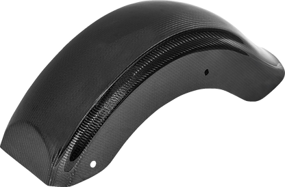 SADDLEMEN Carbon Fiber Rear Fender - Gloss - Touring '09-'25 CF-809-07-004