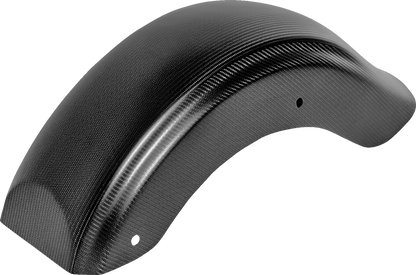 SADDLEMEN Carbon Fiber Rear Fender - Matte - Touring '09-'25 CF-809-07-004M
