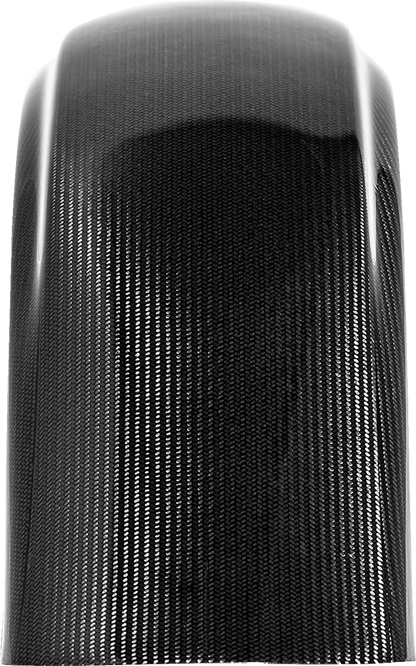 SADDLEMEN Carbon Fiber Rear Fender - Gloss - Touring '09-'25 CF-809-07-004