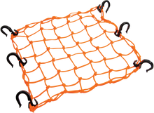 POWERTYE MFG. Adjustable Cargo Net - Orange 50159