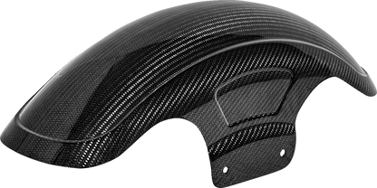SADDLEMEN Carbon Fiber Front Fender - Gloss - Touring '23-'25 CF-823-07-001