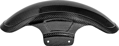 SADDLEMEN Carbon Fiber Front Fender - Gloss - Touring '23-'25 CF-823-07-001
