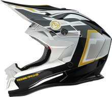 MOOSE OFFROAD MR3 Helmet - F.A.F. - White/Black/Gold - XL 0110-8931