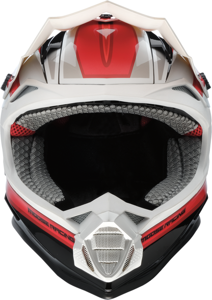 MOOSE OFFROAD MR3 Helmet - F.A.F. - White/Black/Red - 2XL 0110-8937