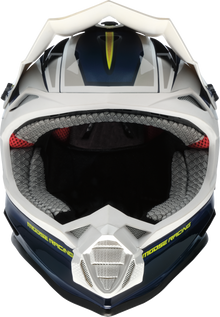 MOOSE OFFROAD MR3 Helmet - F.A.F. - White/Navy/Green - Large 0110-8945