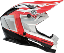 MOOSE OFFROAD MR3 Helmet - F.A.F. - White/Black/Red - Large 0110-8935