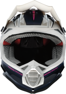 MOOSE OFFROAD MR3 Helmet - F.A.F. - White/Navy/Pink - Small 0110-8948