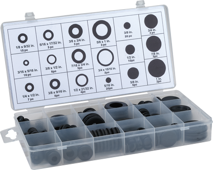 MOOSE OFFROAD Grommet - Assortment - 125 Piece Q15-6060