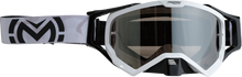 MOOSE OFFROAD XCR Goggle - White/Black - Smoke Lens 2601-3167