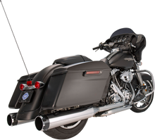 S&S CYCLE 4-1/2" MK45 Performance Mufflers - Chrome with Black Thruster 550-0619