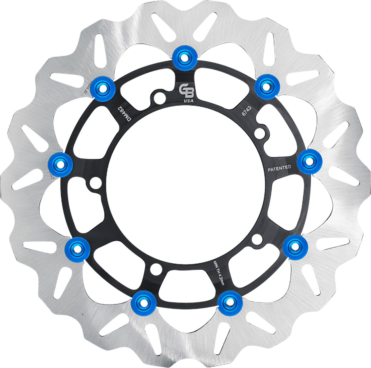 GBRAKES Brake Rotor - Front GBDU042