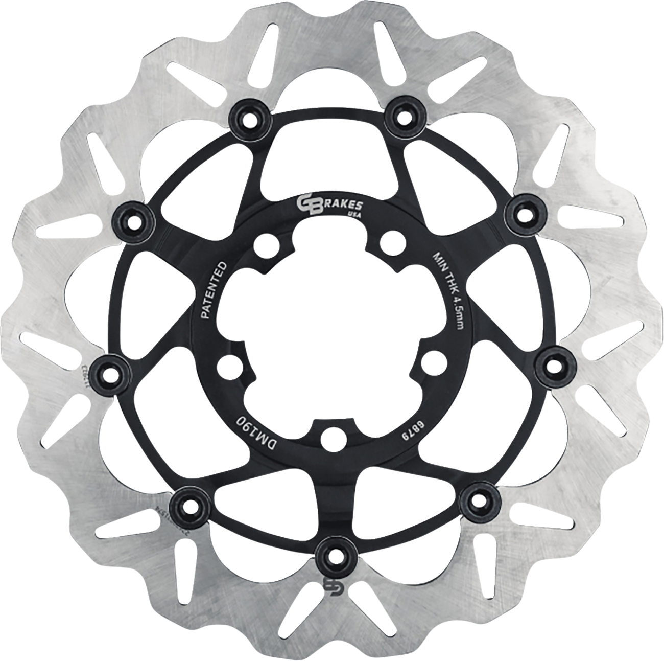 GBRAKES Brake Rotor - Front GBDU040