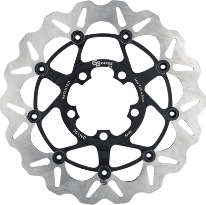 GBRAKES Brake Rotor - Front GBDU040