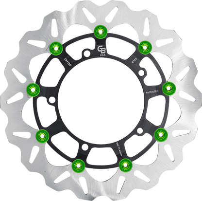 GBRAKES Brake Rotor - Front GBDU042